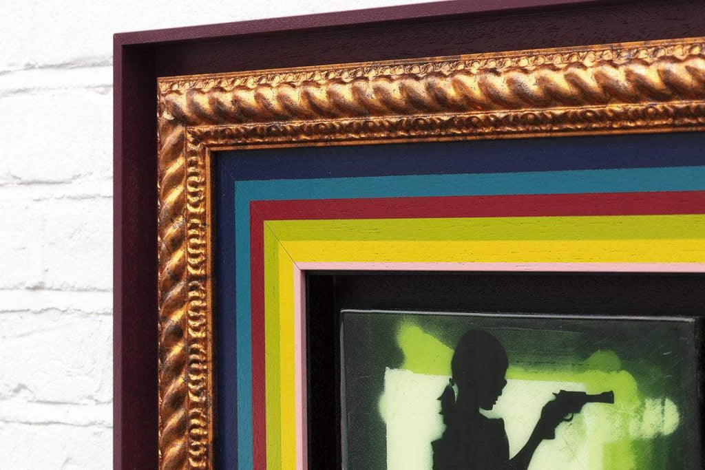 Little Miss Sunshine Mixer - Fern Green II - SOLD by artist Lhouette - Wyecliffe Galleries