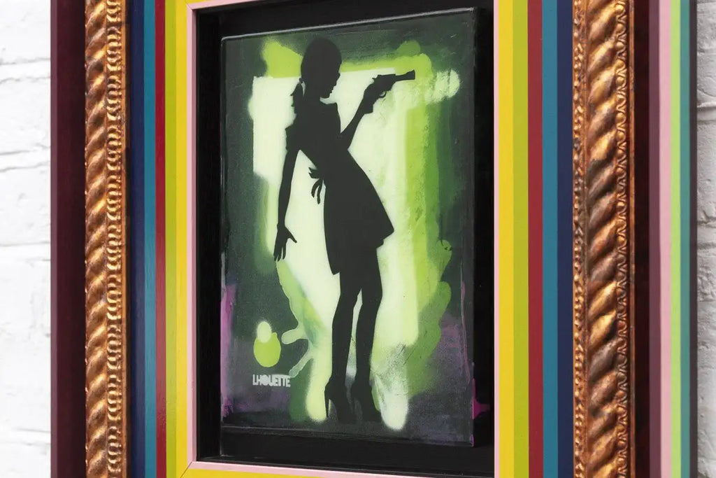 Little Miss Sunshine Mixer - Fern Green II - SOLD by artist Lhouette - Wyecliffe Galleries