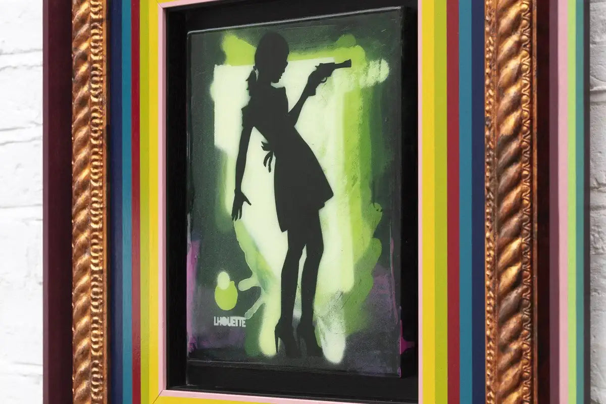 Little Miss Sunshine Mixer - Fern Green II - SOLD by artist Lhouette - Wyecliffe Galleries