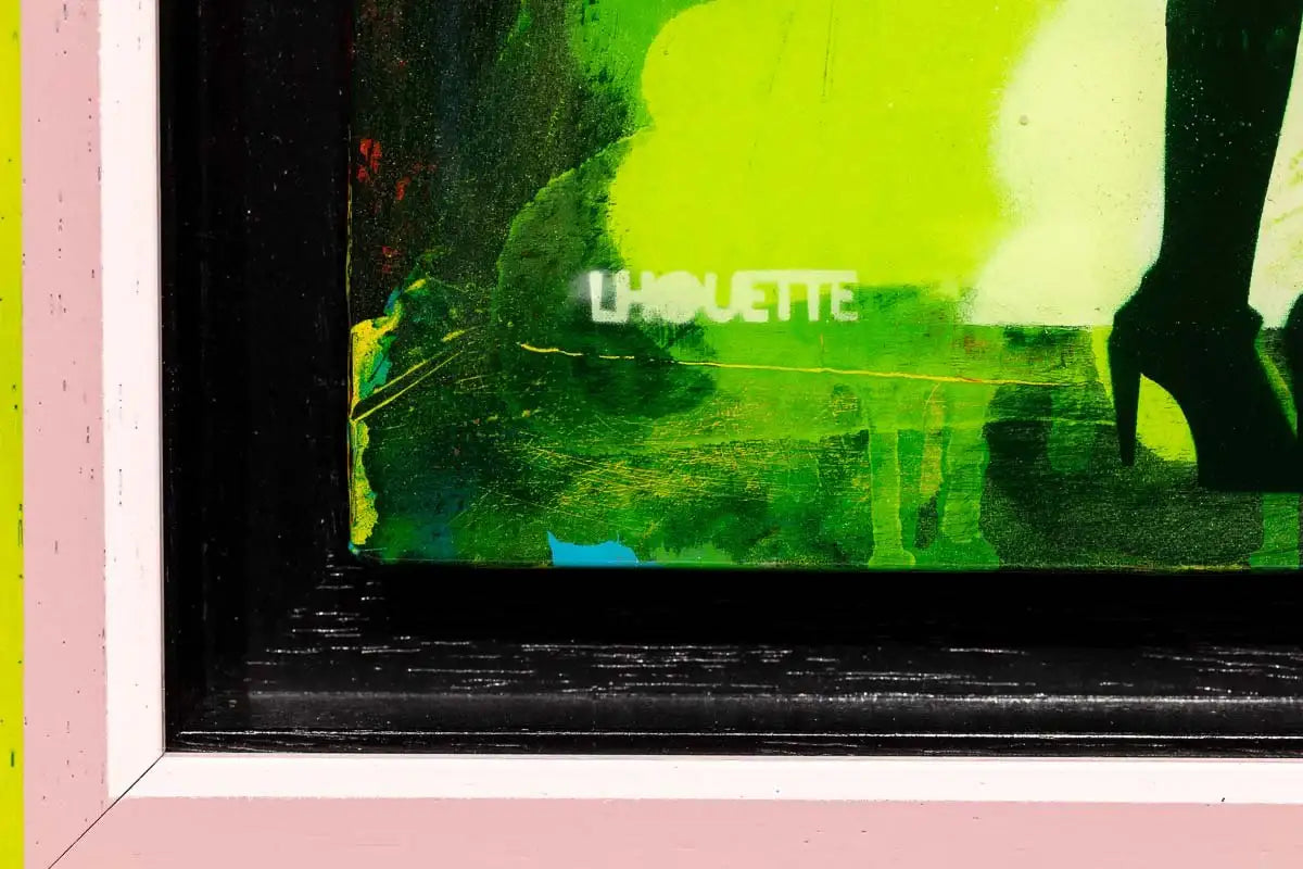 Little Miss Sunshine Mixer - Fern Green - SOLD by artist Lhouette - Wyecliffe Galleries