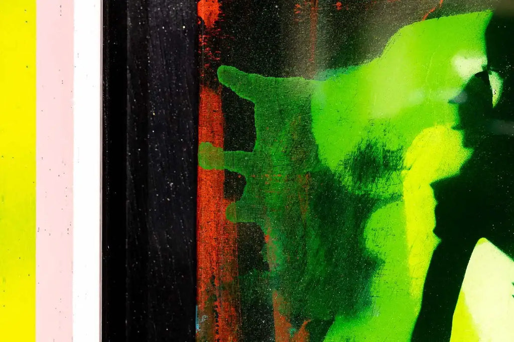 Little Miss Sunshine Mixer - Fern Green - SOLD by artist Lhouette - Wyecliffe Galleries