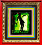 Little Miss Sunshine Mixer - Fern Green - SOLD by artist Lhouette - Wyecliffe Galleries