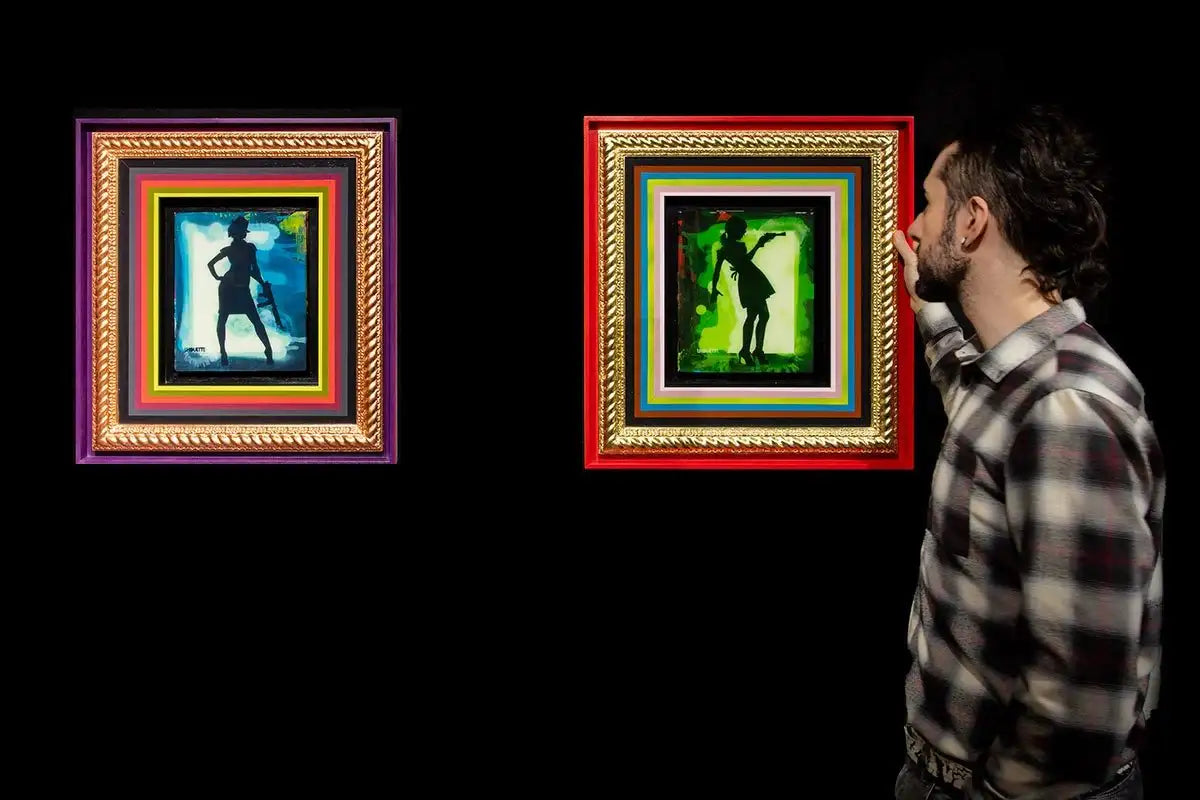 Little Miss Sunshine Mixer - Fern Green - SOLD by artist Lhouette - Wyecliffe Galleries