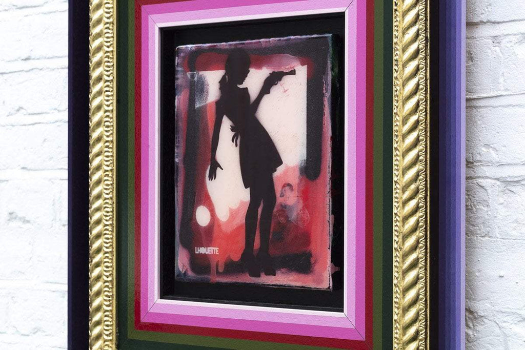 Little Miss Sunshine Mixer - Royal Red - SOLD by artist Lhouette - Wyecliffe Galleries