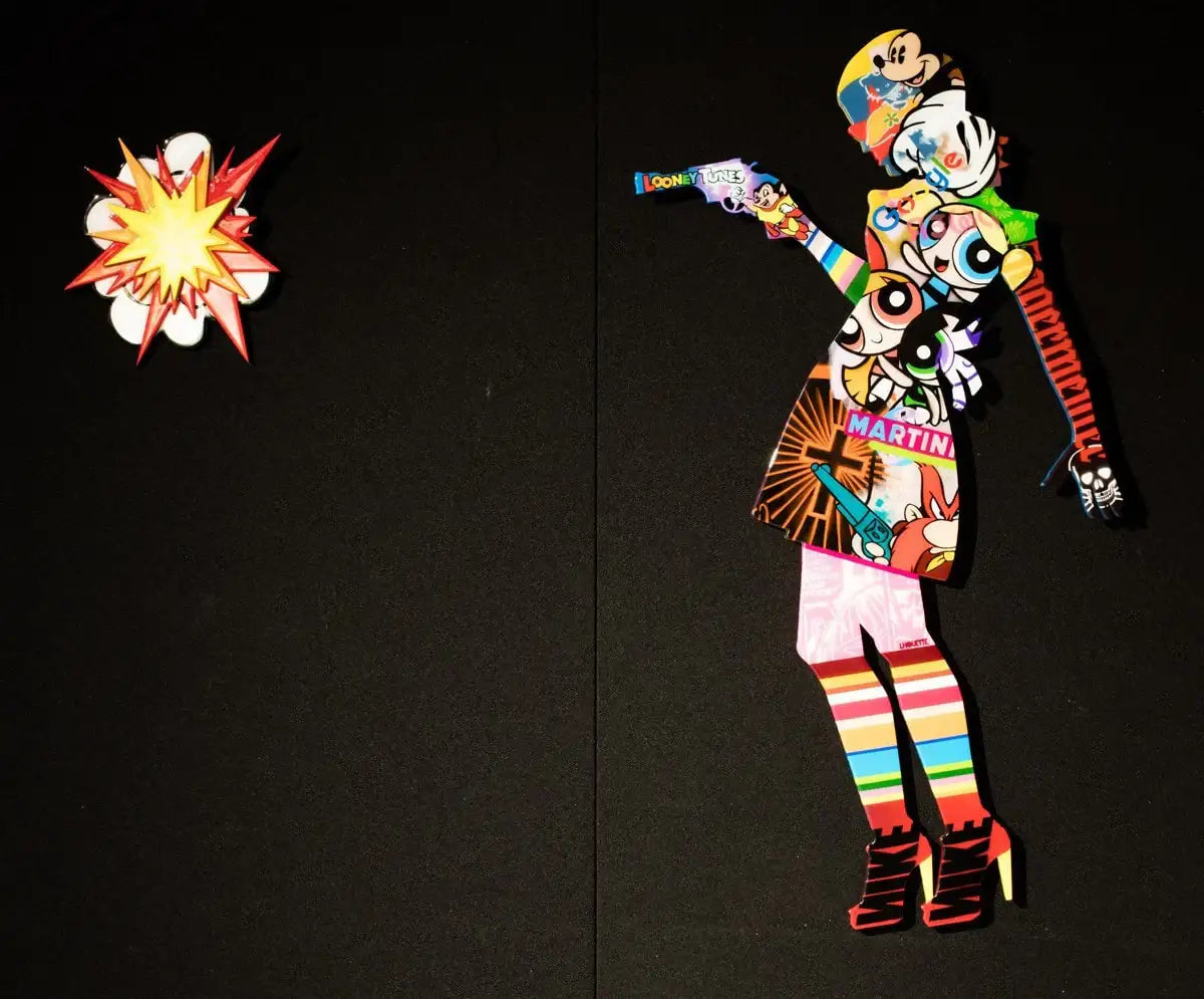 Little Miss Sunshine Sculpture - SOLD by artist Lhouette - Wyecliffe Galleries