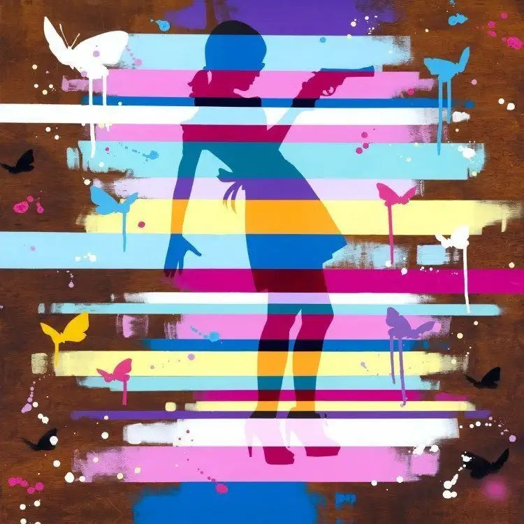 Little Miss Sunshine - Last Edition - SOLD by artist Lhouette - Wyecliffe Galleries