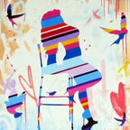 Love Me Not - SOLD by artist Lhouette - Wyecliffe Galleries