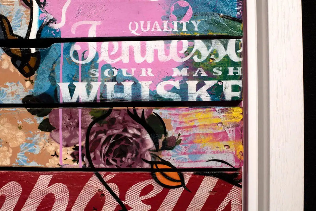 Lucky Charms Pallet - Original - SOLD by artist LHouette - Wyecliffe Galleries