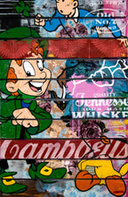 Lucky Charms Pallet - Original - SOLD by artist LHouette - Wyecliffe Galleries