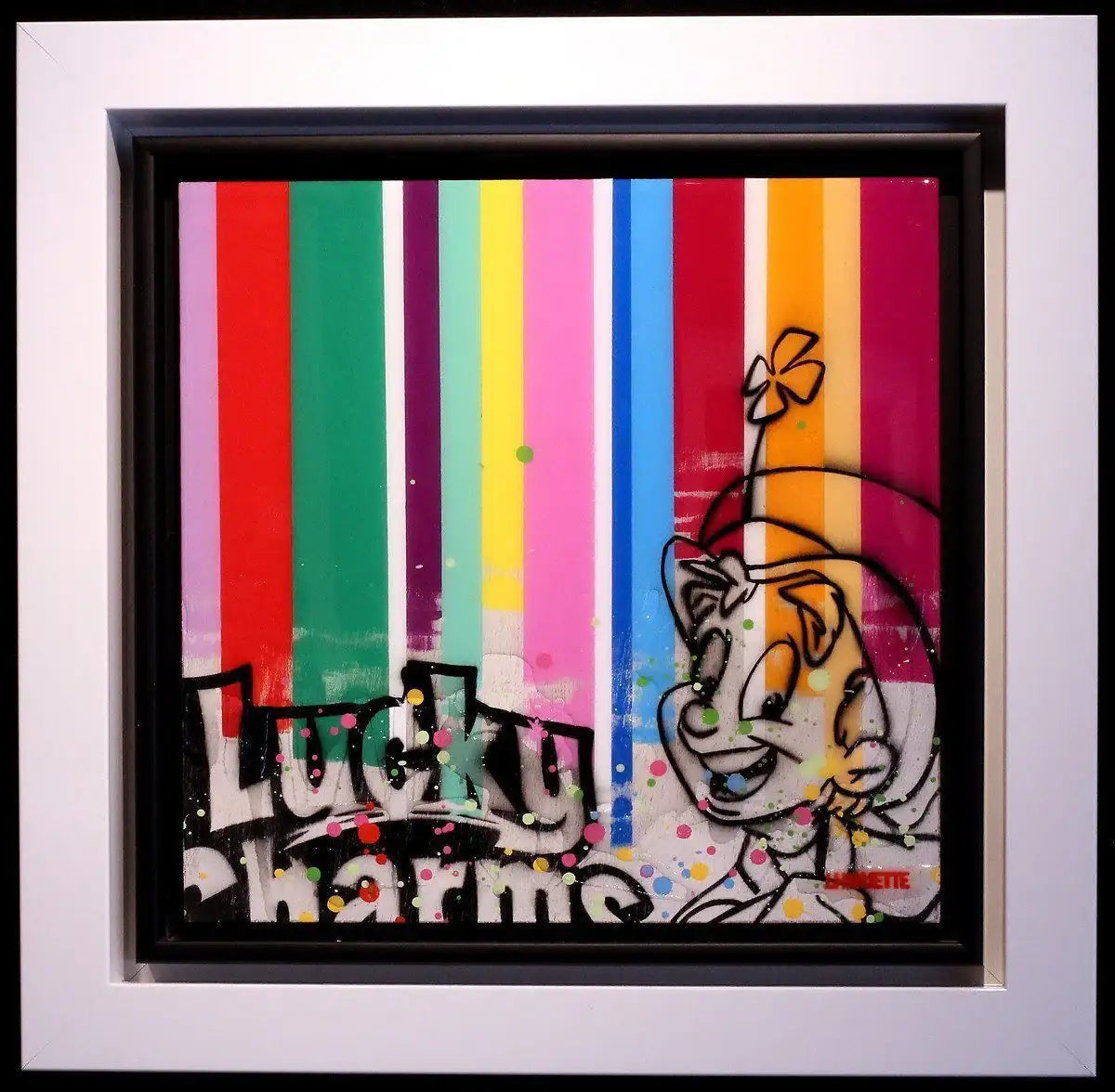 Lucky Charms - SOLD by artist Lhouette - Wyecliffe Galleries