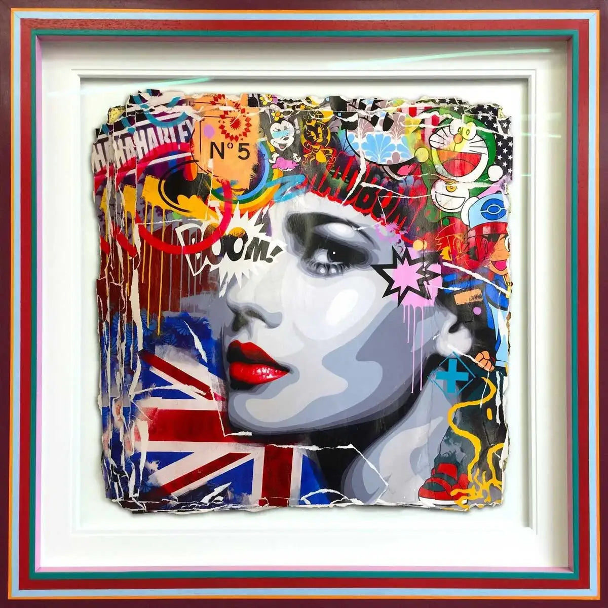 Mad Bomb - Edition - SOLD by artist Lhouette - Wyecliffe Galleries