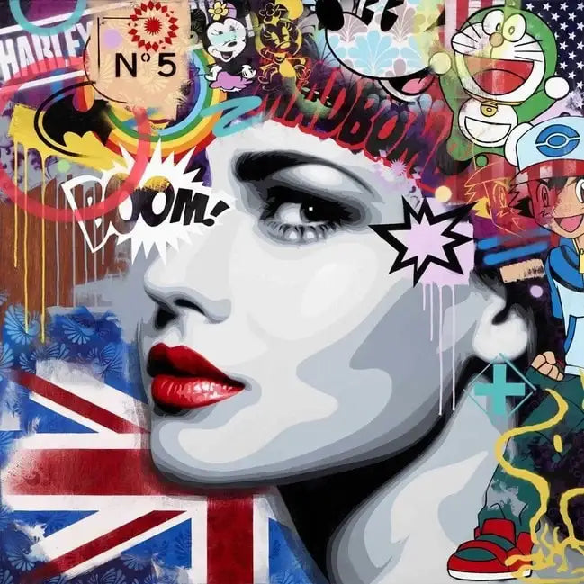 Mad Bomb - Edition - SOLD by artist Lhouette - Wyecliffe Galleries