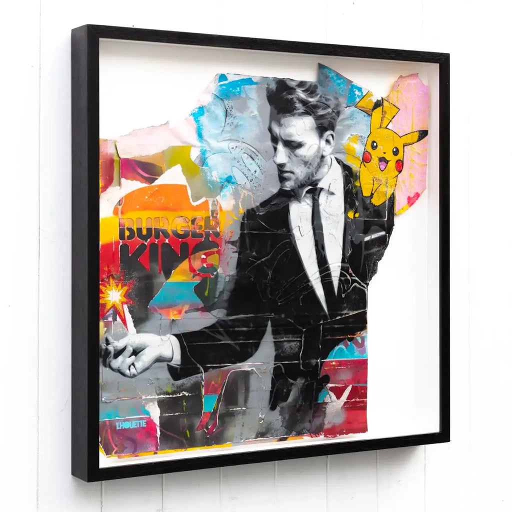 Magic Man - Original - SOLD by artist Lhouette - Wyecliffe Galleries