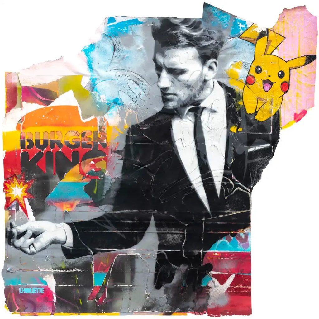 Magic Man - Original - SOLD by artist Lhouette - Wyecliffe Galleries