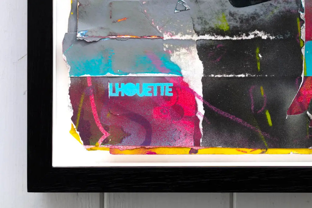 Magic Man - Original - SOLD by artist Lhouette - Wyecliffe Galleries