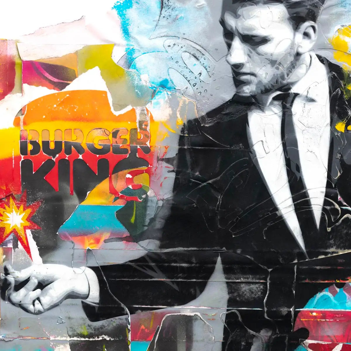 Magic Man - Original - SOLD by artist Lhouette - Wyecliffe Galleries