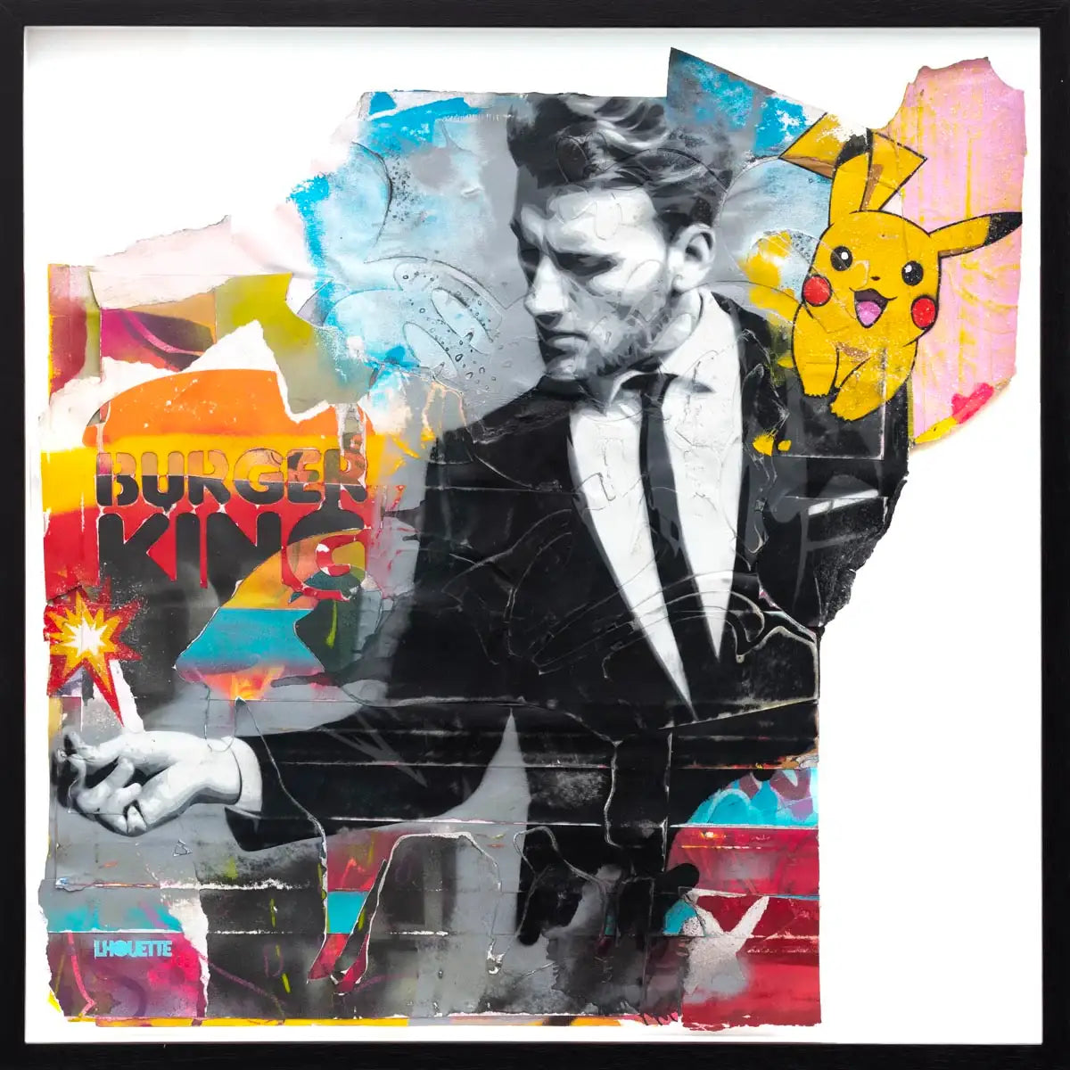 Magic Man - Original - SOLD by artist Lhouette - Wyecliffe Galleries