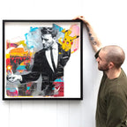 Magic Man - Original - SOLD by artist Lhouette - Wyecliffe Galleries