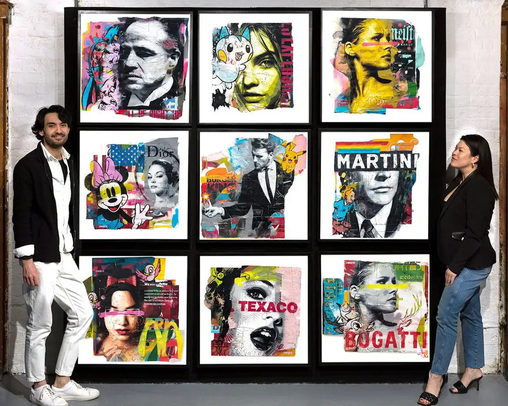 Magic Man - Original - SOLD by artist Lhouette - Wyecliffe Galleries