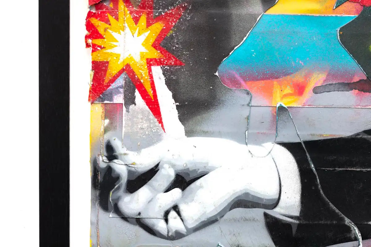 Magic Man - Original - SOLD by artist Lhouette - Wyecliffe Galleries