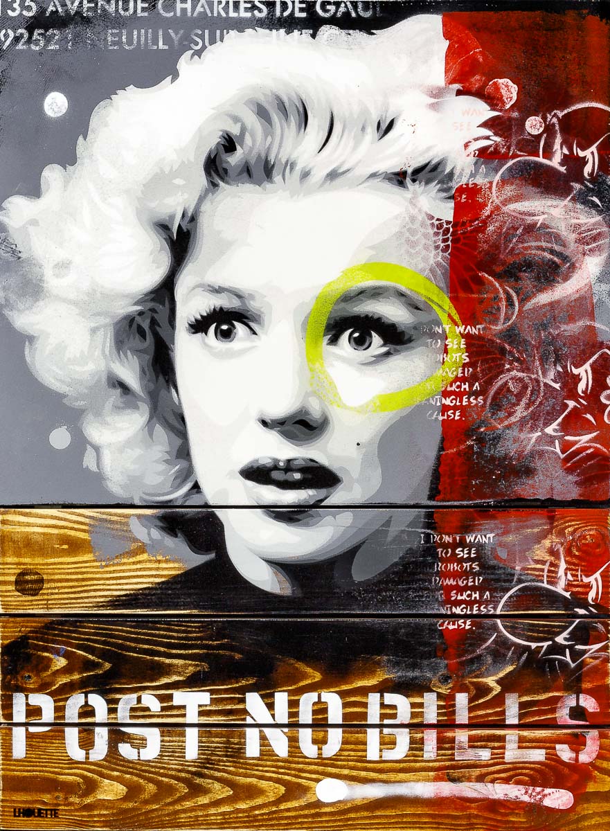 Marilyn - Post No Bills - Original Lhouette Original