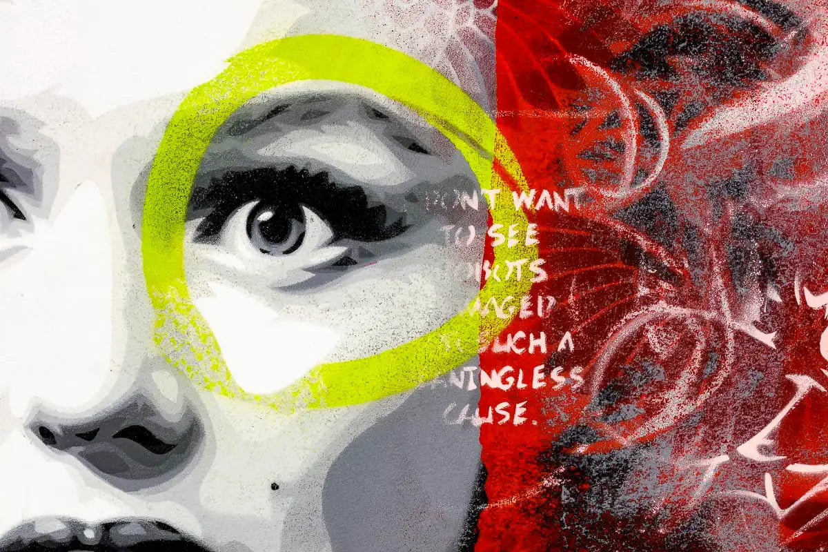 Marilyn - Post No Bills - Original - SOLD by artist Lhouette - Wyecliffe Galleries