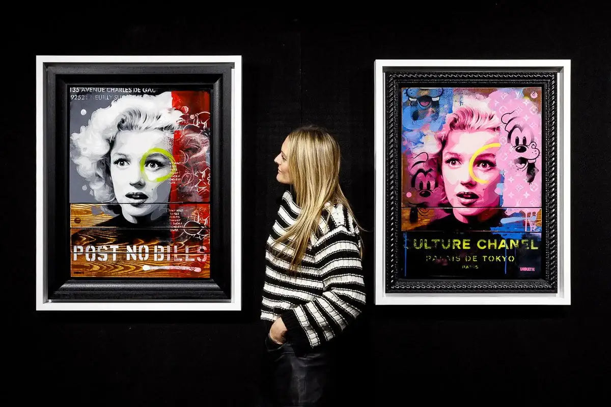 Marilyn - Post No Bills - Original - SOLD by artist Lhouette - Wyecliffe Galleries