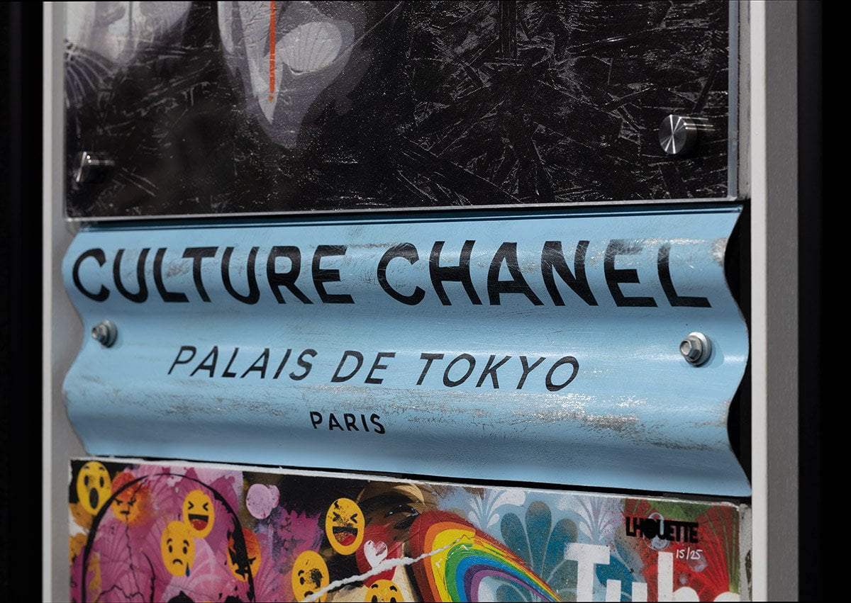 Mass McQueen - Chanel Blue - Boutique Edition - SOLD by artist Lhouette - Wyecliffe Galleries