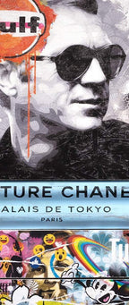 Mass McQueen - Chanel Blue - Boutique Edition - SOLD by artist Lhouette - Wyecliffe Galleries