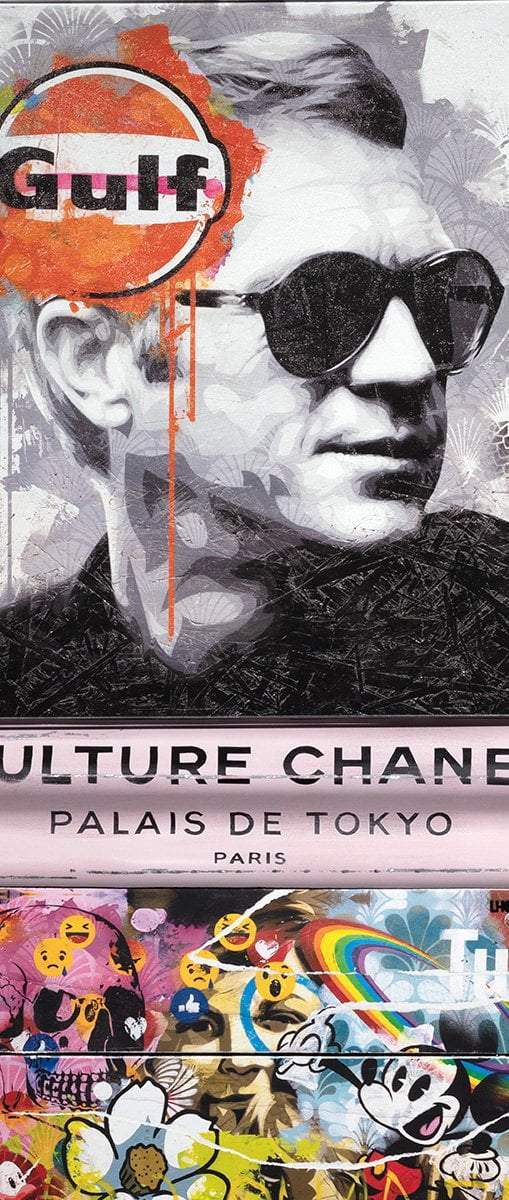 Mass McQueen - Chanel Pink - Boutique Edition - SOLD by artist Lhouette - Wyecliffe Galleries