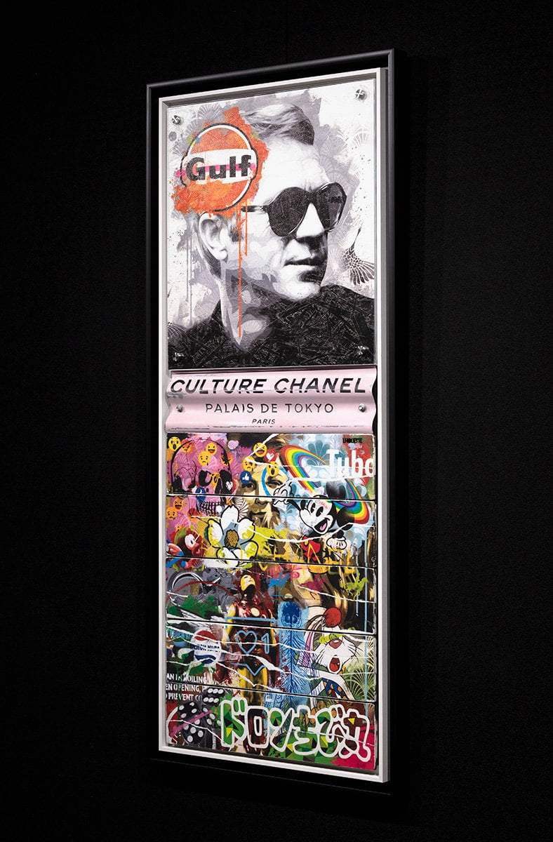 Mass McQueen - Chanel Pink - Boutique Edition - SOLD by artist Lhouette - Wyecliffe Galleries