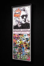 Mass McQueen - Chanel Pink - Boutique Edition - SOLD by artist Lhouette - Wyecliffe Galleries