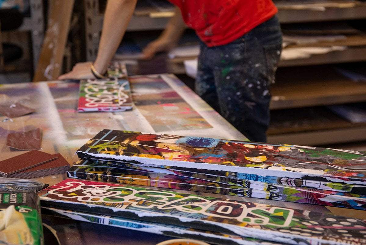 Mass McQueen - Chanel Purple - Boutique Edition - SOLD by artist Lhouette - Wyecliffe Galleries