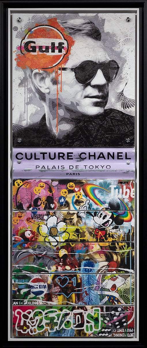 Mass McQueen - Chanel Purple - Boutique Edition - SOLD by artist Lhouette - Wyecliffe Galleries