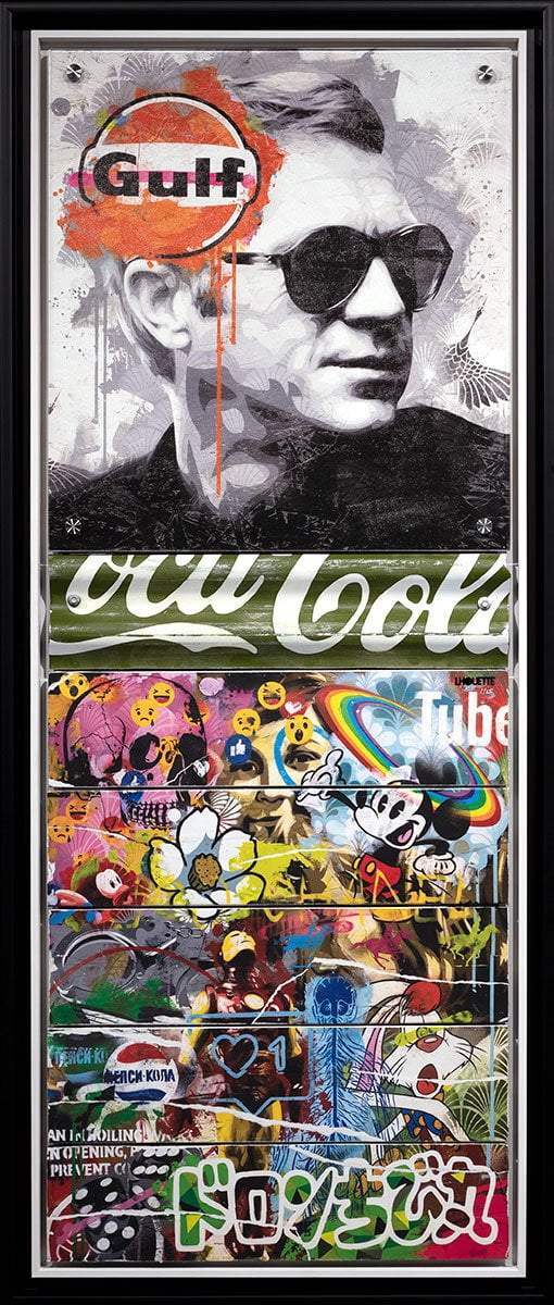 Mass McQueen - Coca Cola Green - Boutique Edition - SOLD by artist Lhouette - Wyecliffe Galleries