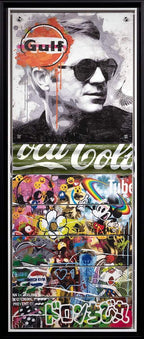 Mass McQueen - Coca Cola Green - Boutique Edition - SOLD by artist Lhouette - Wyecliffe Galleries
