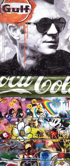 Mass McQueen - Coca Cola Green - Boutique Edition - SOLD by artist Lhouette - Wyecliffe Galleries