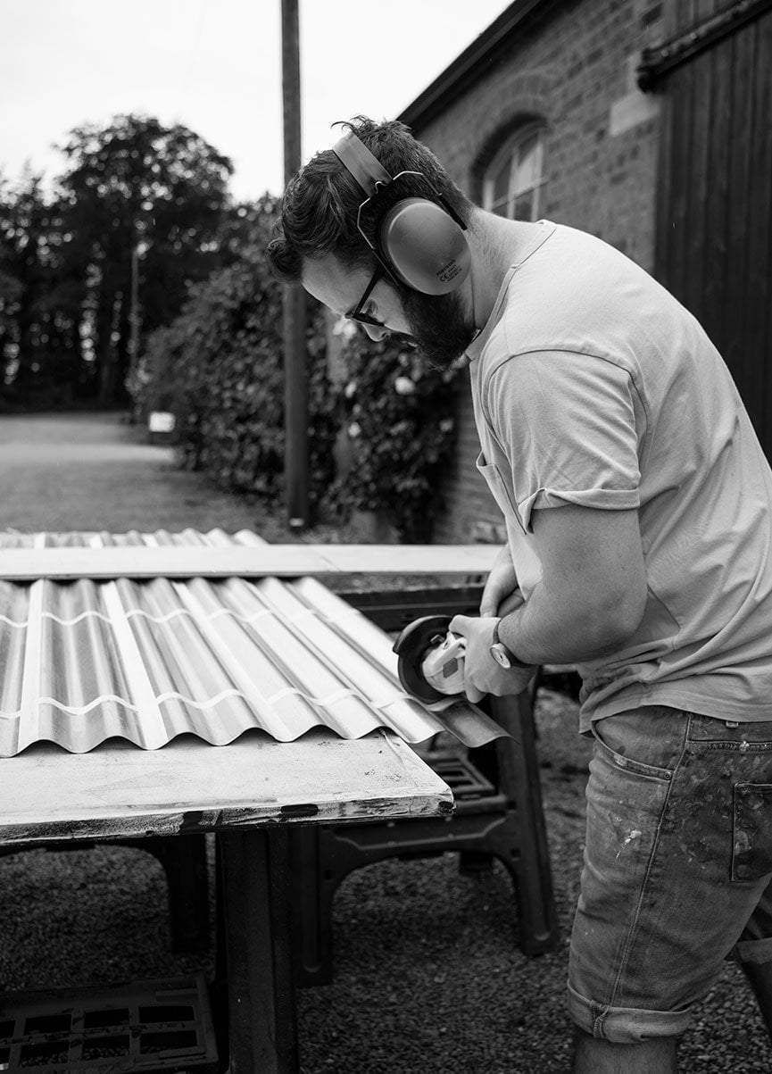 Mass McQueen - Fanta Blue - Boutique Edition - SOLD by artist Lhouette - Wyecliffe Galleries