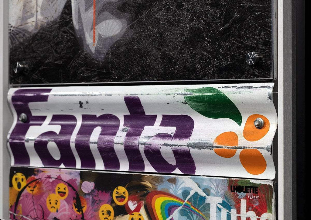 Mass McQueen - Fanta Purple - Boutique Edition - SOLD by artist Lhouette - Wyecliffe Galleries