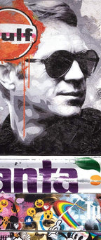 Mass McQueen - Fanta Purple - Boutique Edition - SOLD by artist Lhouette - Wyecliffe Galleries