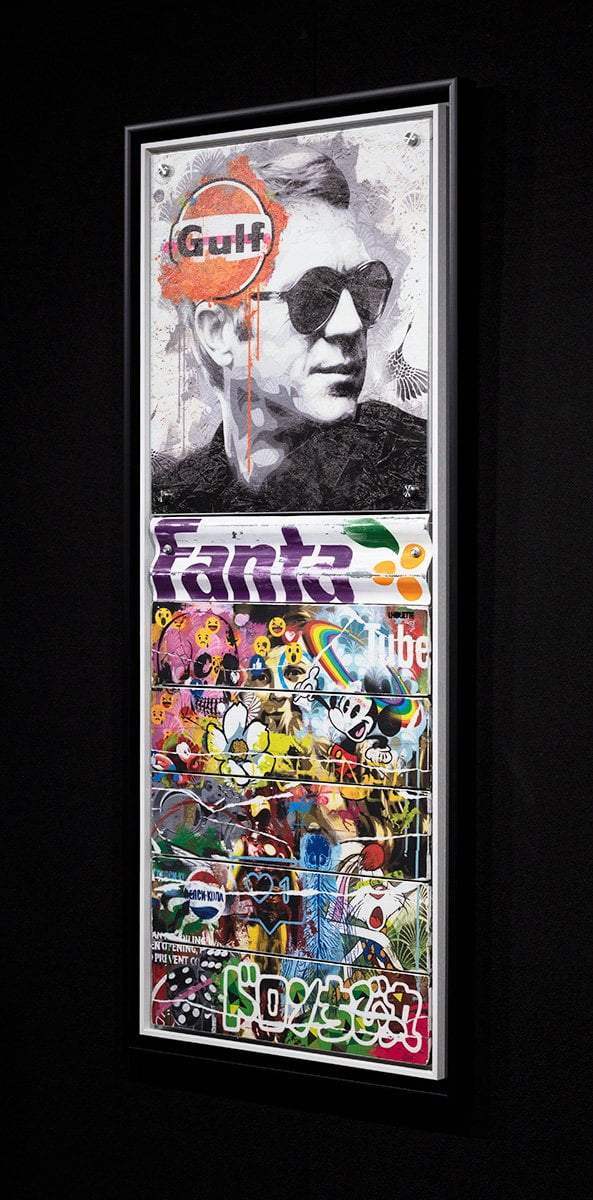 Mass McQueen - Fanta Purple - Boutique Edition - SOLD by artist Lhouette - Wyecliffe Galleries