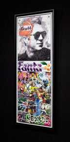 Mass McQueen - Fanta Purple - Boutique Edition - SOLD by artist Lhouette - Wyecliffe Galleries