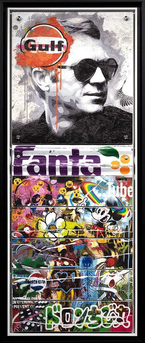 Mass McQueen - Fanta Purple - Boutique Edition - SOLD by artist Lhouette - Wyecliffe Galleries