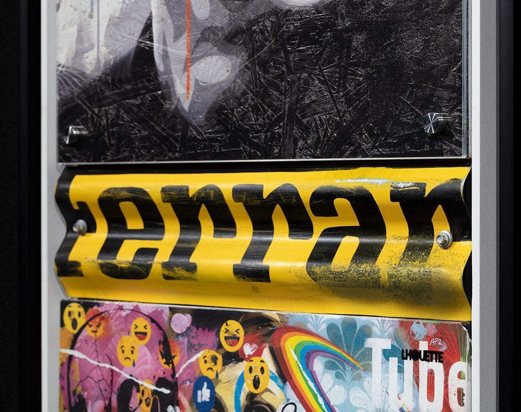 Mass McQueen - Ferrari Yellow - Boutique Edition - SOLD by artist Lhouette - Wyecliffe Galleries