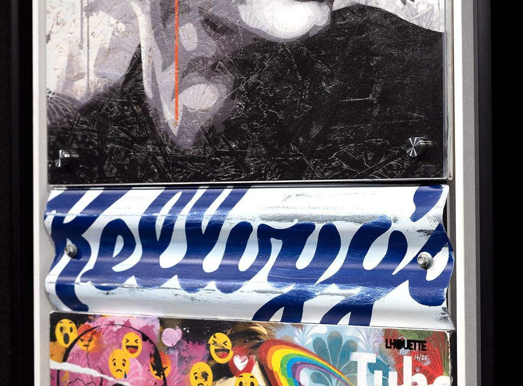 Mass McQueen - Kellogg's Blue - SOLD by artist Lhouette - Wyecliffe Galleries