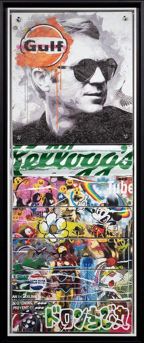 Mass McQueen - Kellogs Green - Boutique Edition - SOLD by artist Lhouette - Wyecliffe Galleries