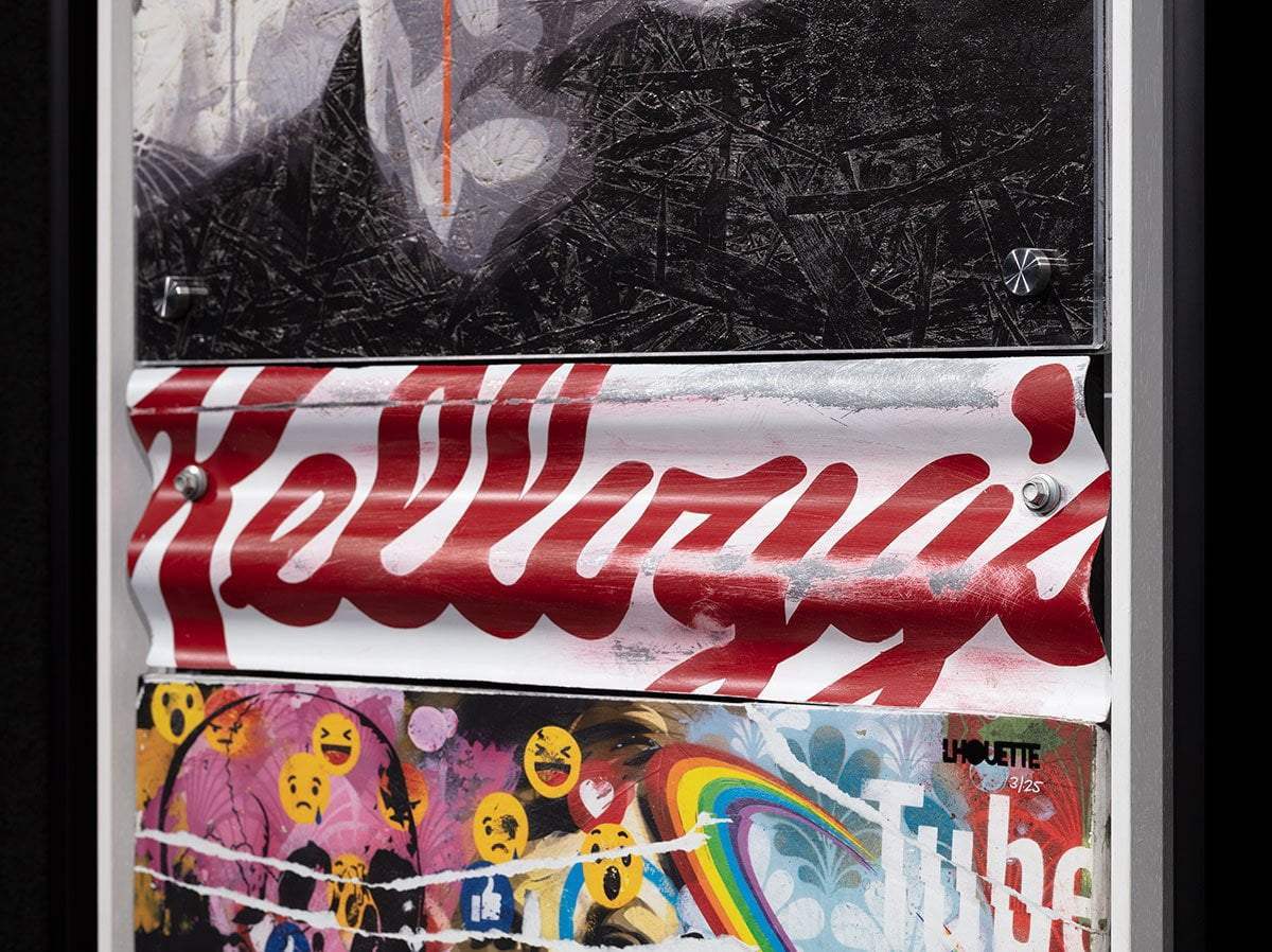 Mass McQueen - Kellogs Red - Boutique Edition - SOLD by artist Lhouette - Wyecliffe Galleries