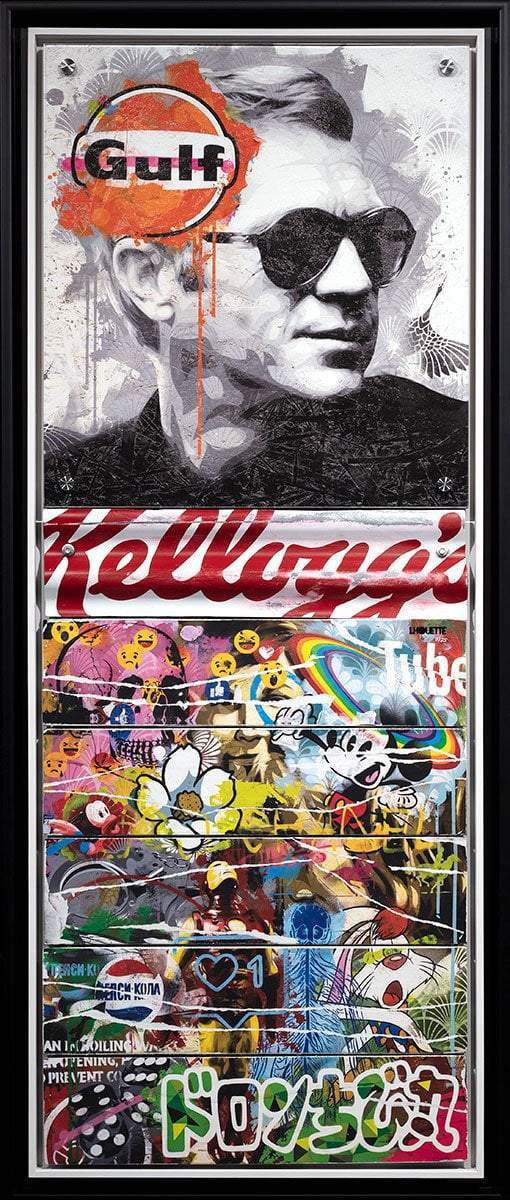 Mass McQueen - Kellogs Red - Boutique Edition - SOLD by artist Lhouette - Wyecliffe Galleries