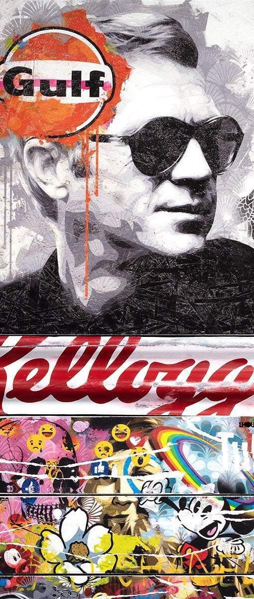 Mass McQueen - Kellogs Red - Boutique Edition - SOLD by artist Lhouette - Wyecliffe Galleries