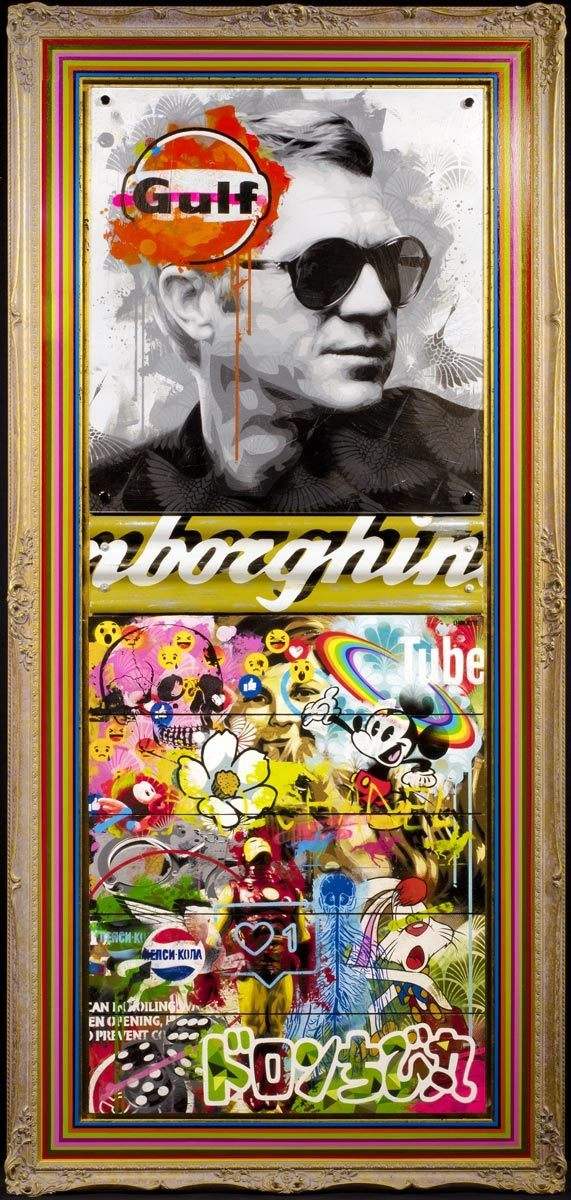 Mass McQueen - Original - SOLD by artist Lhouette - Wyecliffe Galleries